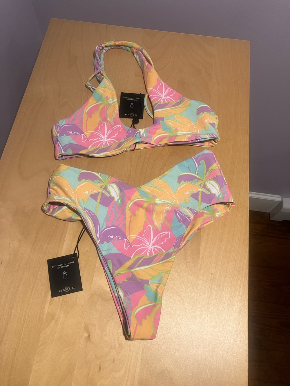 SKATIE PALM SPRINGS jasmine top melly bottom medium NWT